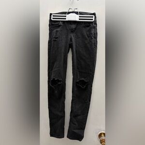 Just USA Black Distressed Skinny Jeans